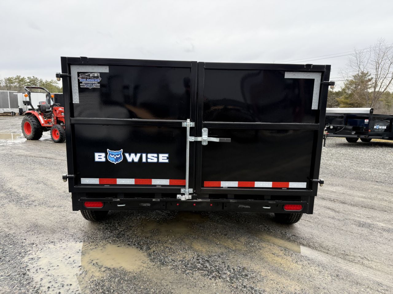 New 2026 BWISE DT712LP-LE-12 Dump Trailer