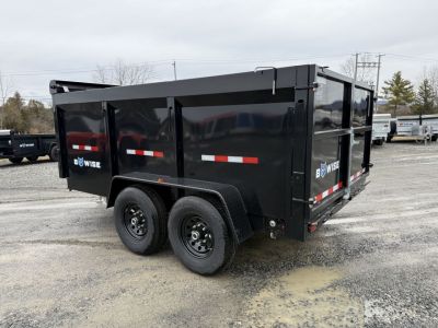 New 2026 BWISE DT712LP-LE-12 Dump Trailer