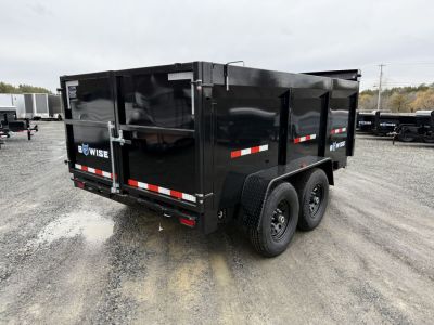 New 2026 BWISE DT712LP-LE-12 Dump Trailer