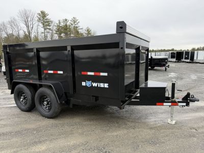 New 2026 BWISE DT712LP-LE-12 Dump Trailer