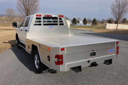 New EBY "FREE COUNTRY" 8'6" x 81' Skirted Flatbed - Single Wheel Truck - 8' Bed