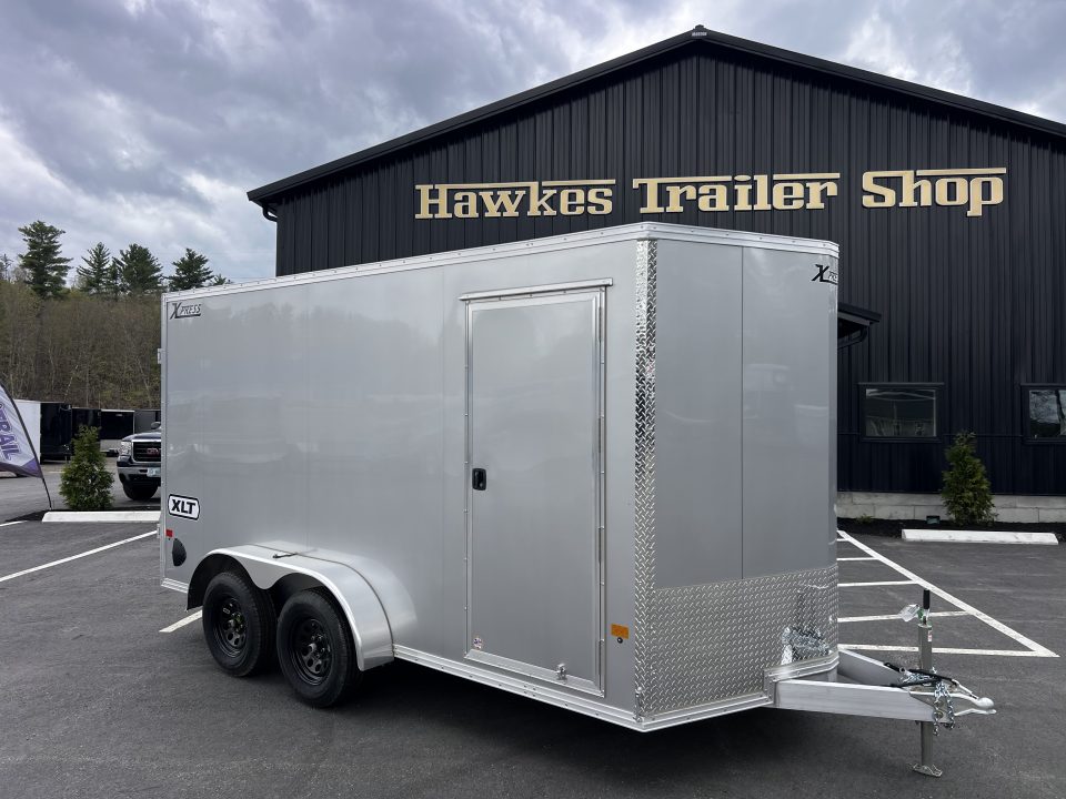 New 2026 High Country 7x14 + 18" V-Nose/ XLT Aluminum trailer /Barn Door/ 7'interior -7000GVW