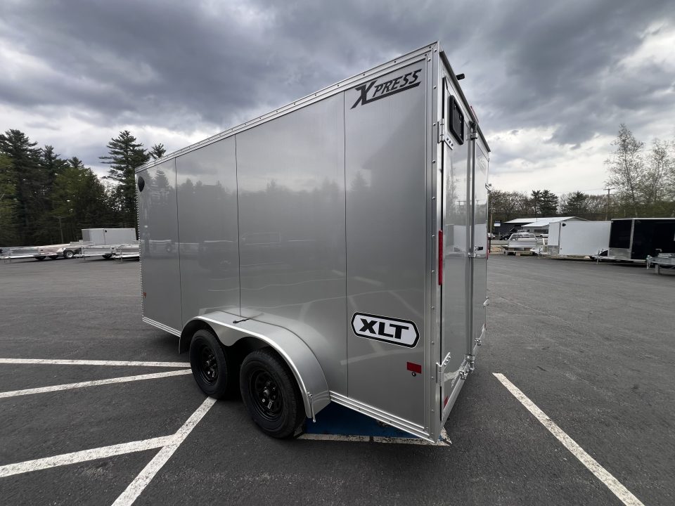 New 2026 High Country 7x14 + 18" V-Nose/ XLT Aluminum trailer /Barn Door/ 7'interior -7000GVW
