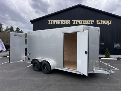 New 2026 High Country 7x14 + 18" V-Nose/ XLT Aluminum trailer /Barn Door/ 7'interior -7000GVW
