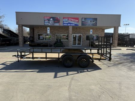 New 2026 Top Hat Trailers LDX 16x77 Utility Trailer