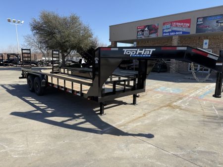 New 2026 Top Hat Trailers HT14GN 20X83 Equipment Trailer