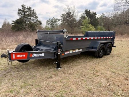 New 2026 Brandt Straight Wall Premium 14' 14K Dump Trailer
