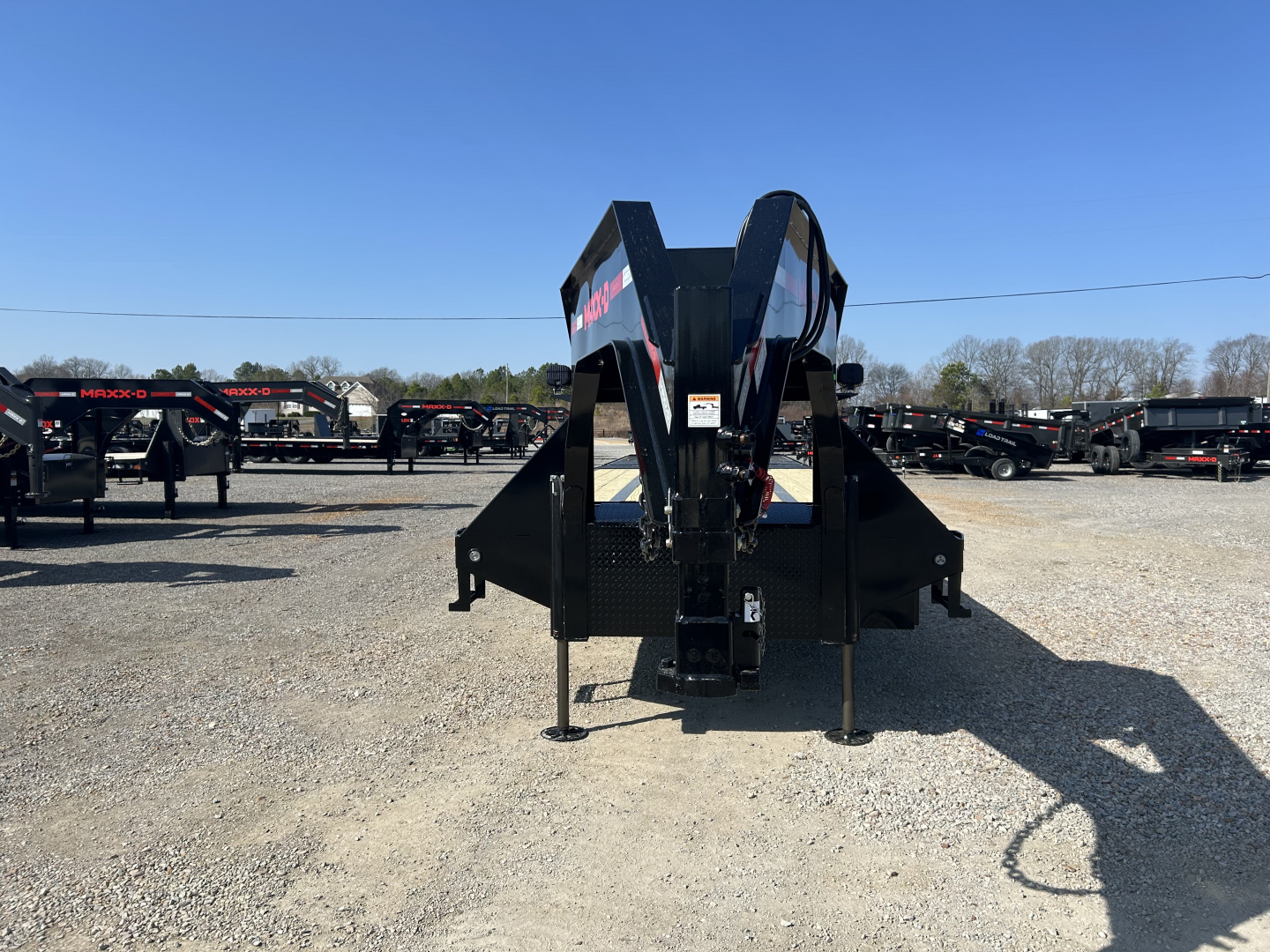 New 2026 MAXXD Hydraulic Dovetail Gooseneck Trailer | 102" x 36' | 40K GVWR