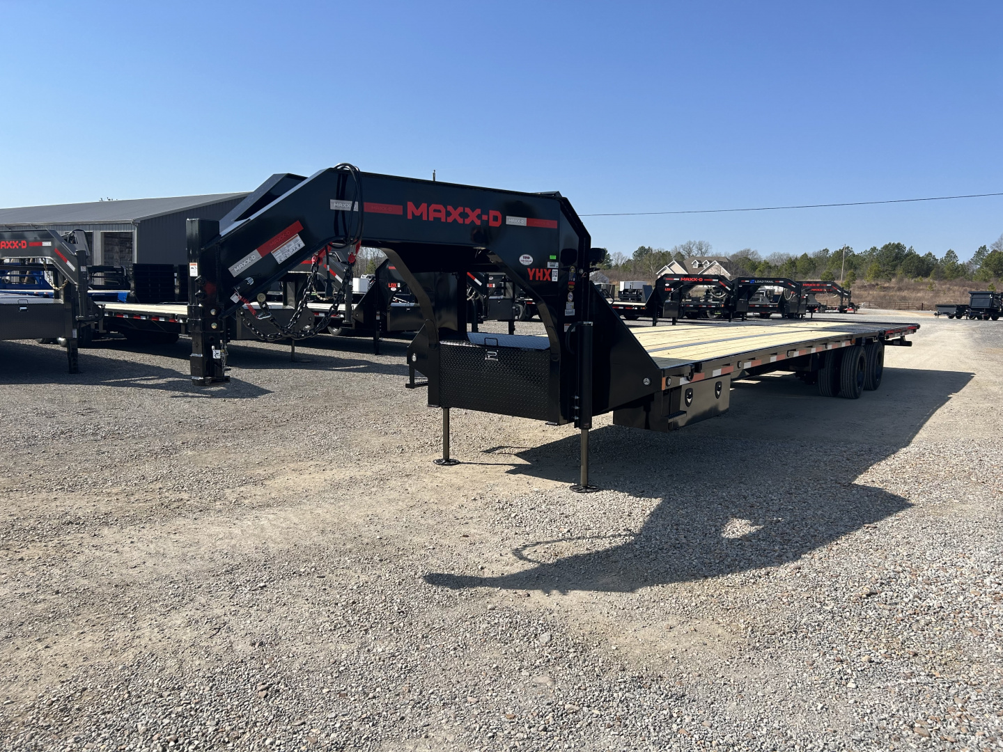 New 2026 MAXXD Hydraulic Dovetail Gooseneck Trailer | 102" x 36' | 40K GVWR