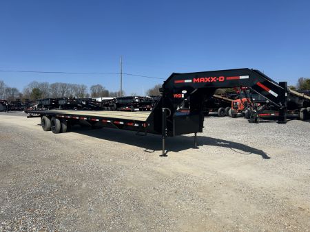 New 2026 MAXXD Hydraulic Dovetail Gooseneck Trailer | 102  x 36' | 40K GVWR