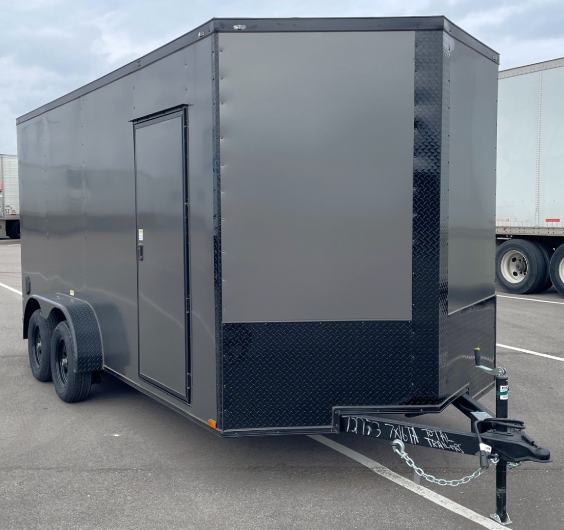 7×16 Enclosed Cargo Trailer photo 4