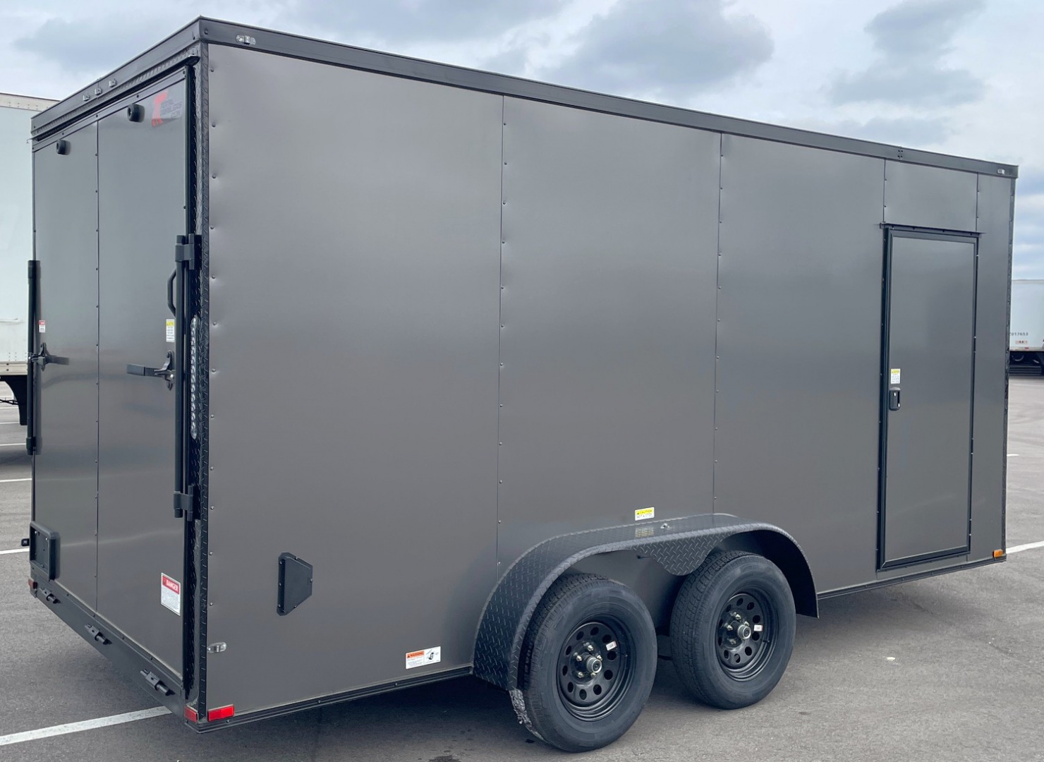 7×16 Enclosed Cargo Trailer photo 5
