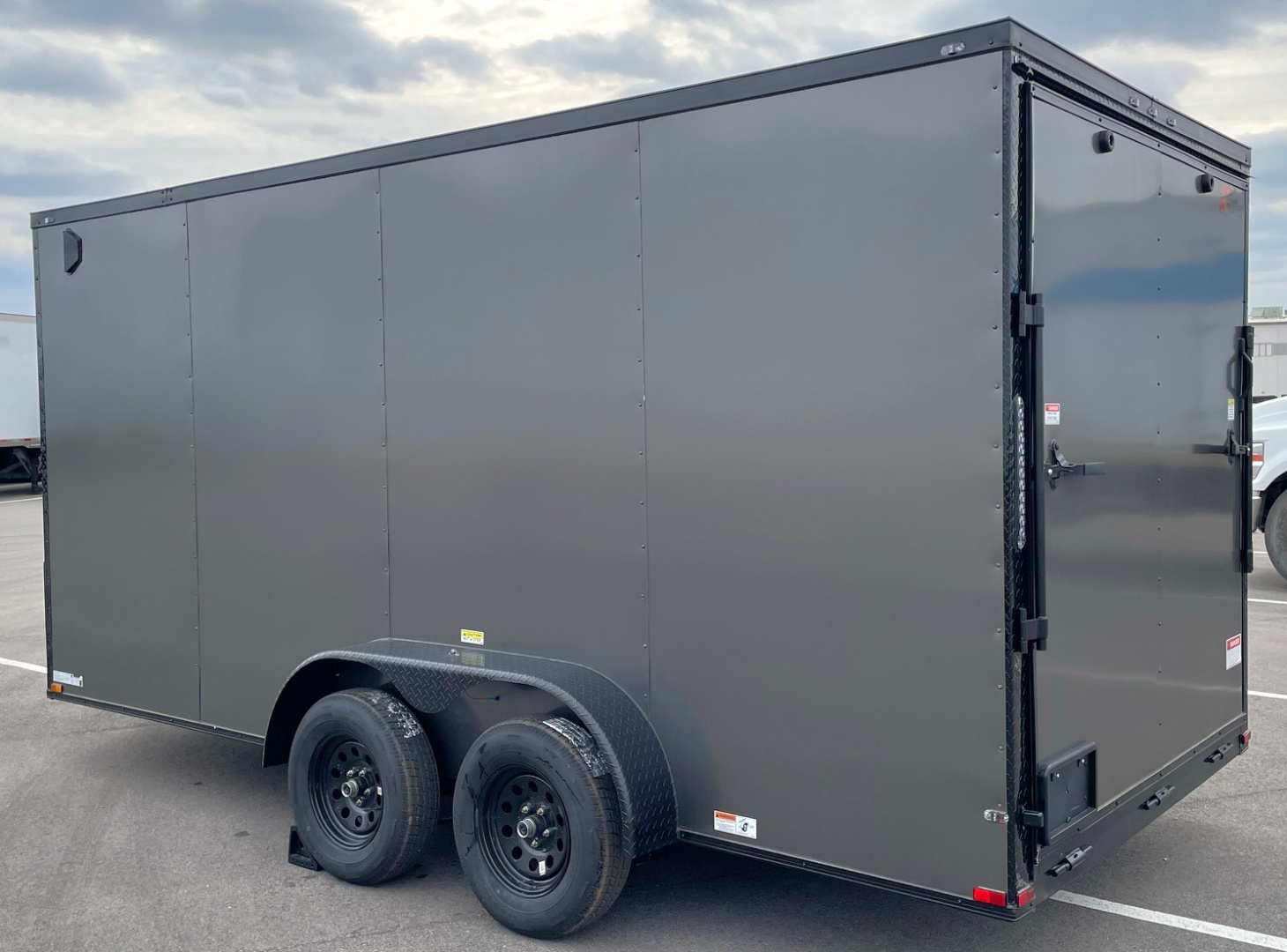 7×16 Enclosed Cargo Trailer photo 7
