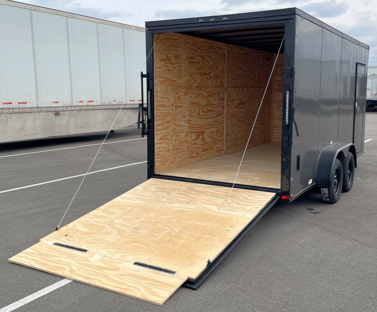 7×16 Enclosed Cargo Trailer photo 2