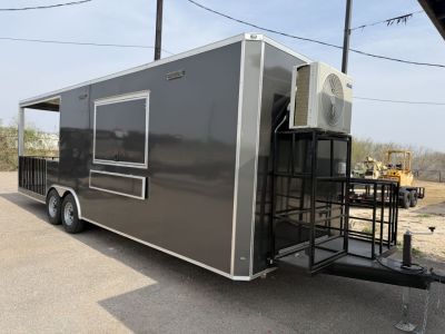 New 2026 Custom Trailer 8.5x26ft Concession Trailer