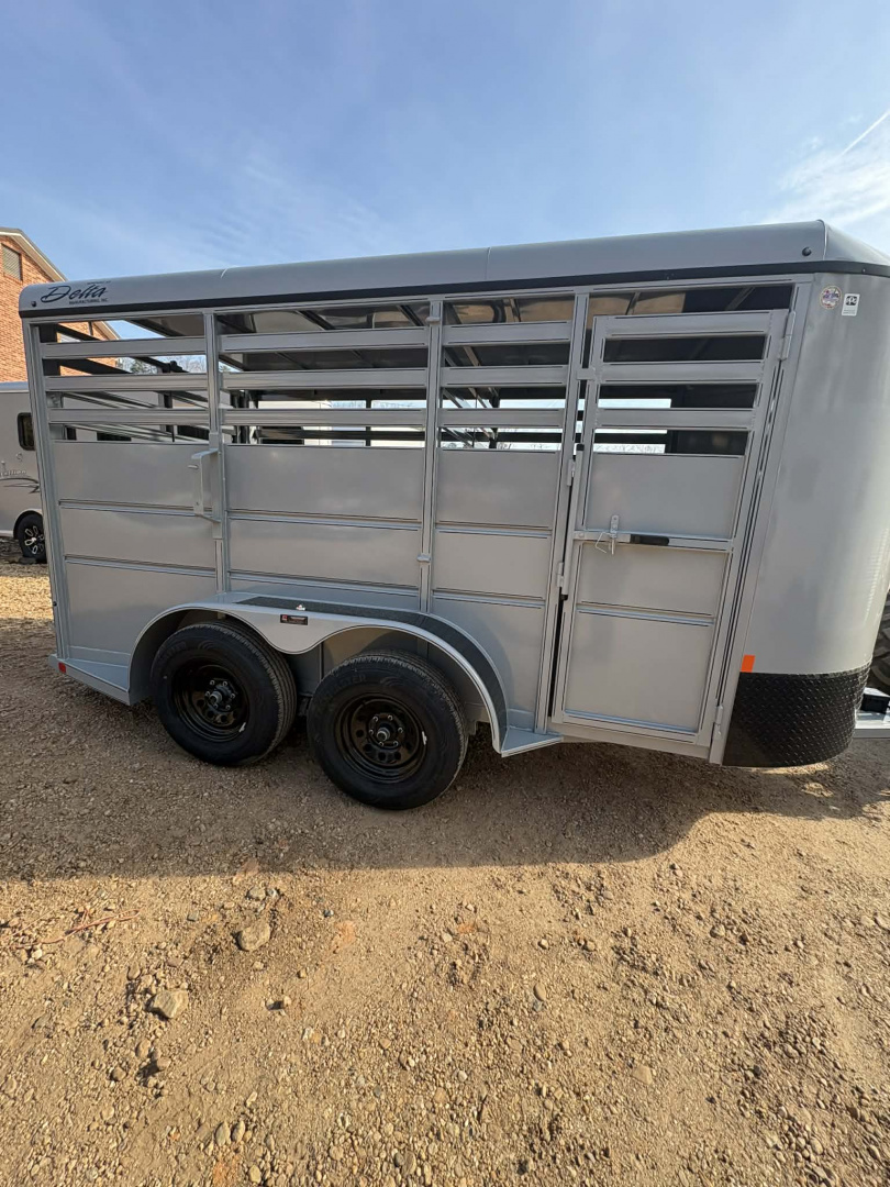 New 2027 Delta Mfg 14' STOCK BUMPER PULL Stock