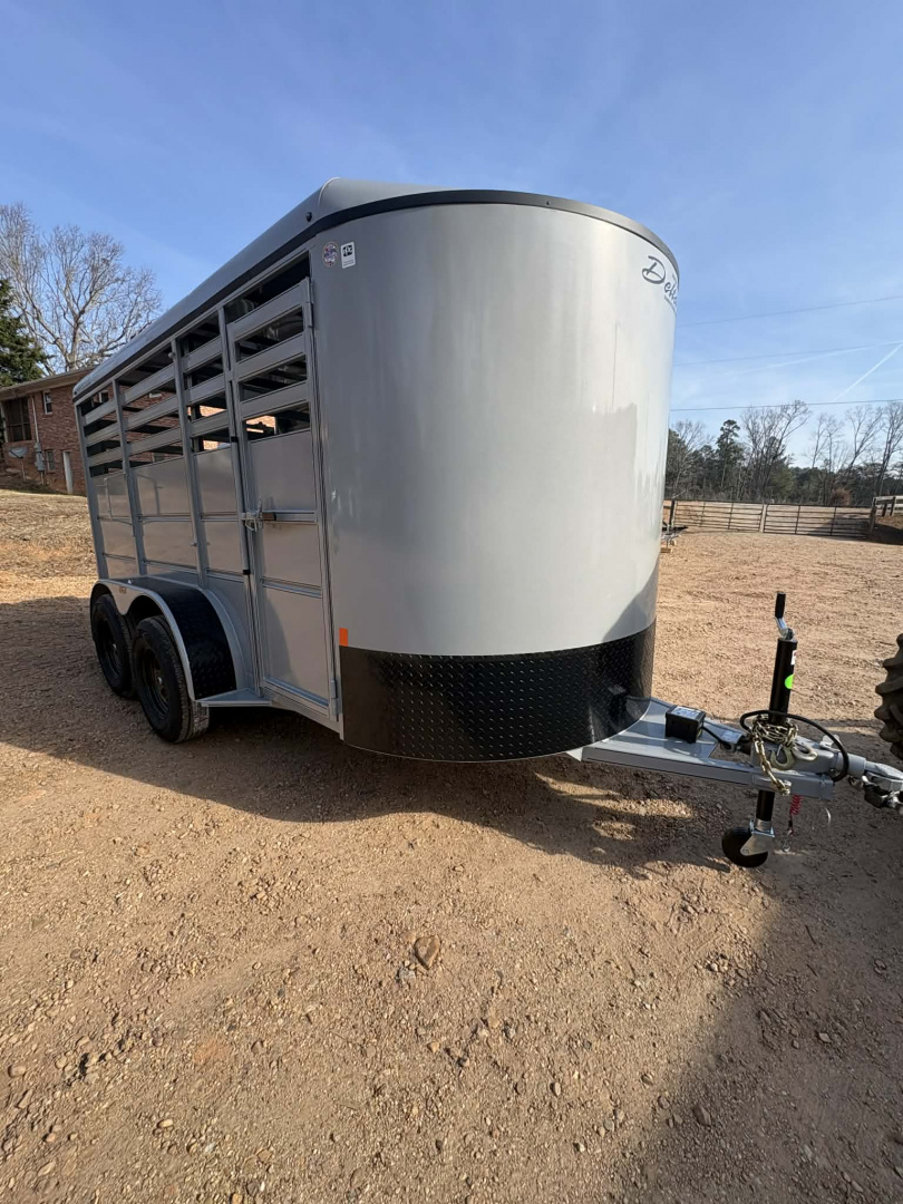 New 2027 Delta Mfg 14' STOCK BUMPER PULL Stock