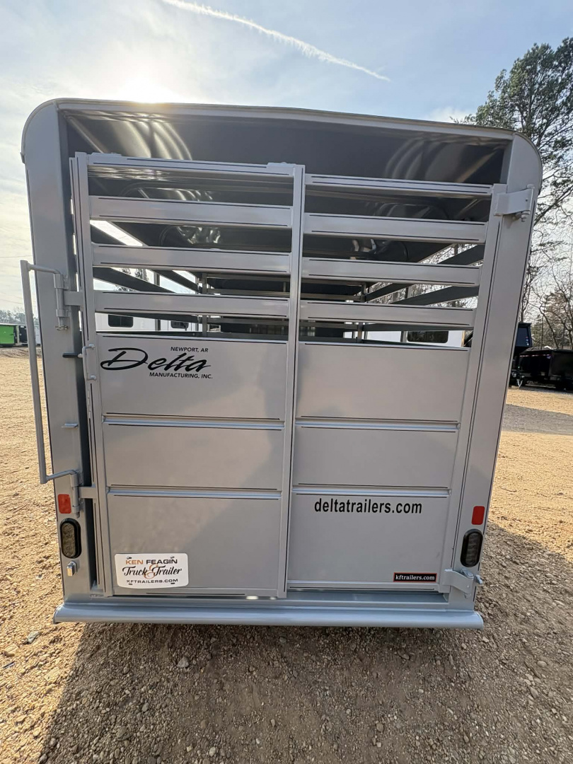 New 2027 Delta Mfg 14' STOCK BUMPER PULL Stock