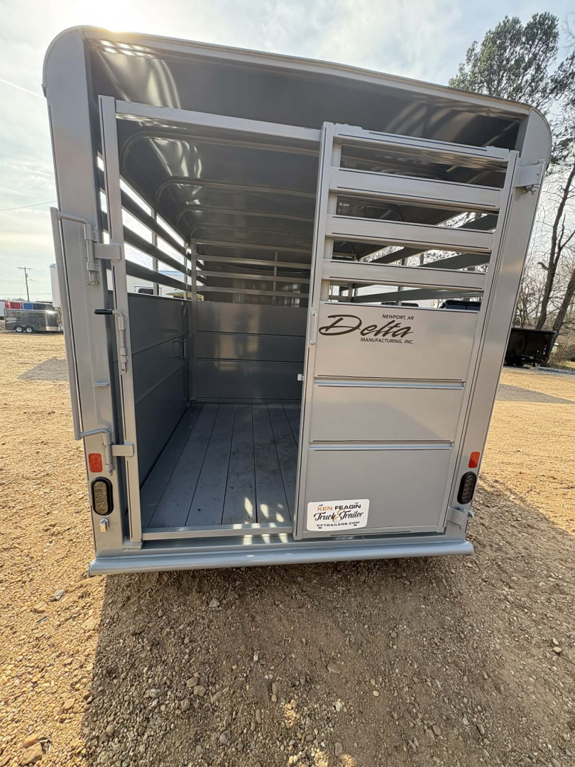 New 2027 Delta Mfg 14' STOCK BUMPER PULL Stock