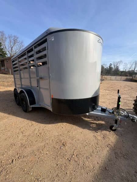 New 2027 Delta Mfg 14' STOCK BUMPER PULL Stock