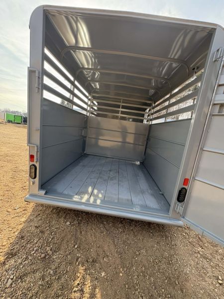 New 2027 Delta Mfg 14' STOCK BUMPER PULL Stock