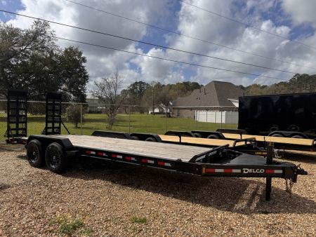 New 2026 DELCO 8" I-Beam 83"x22' Equipment Trailer