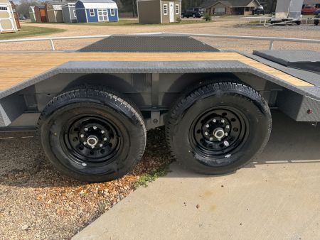 New 2026 DELCO 102"x 22 14K GVWR Equipment Trailer