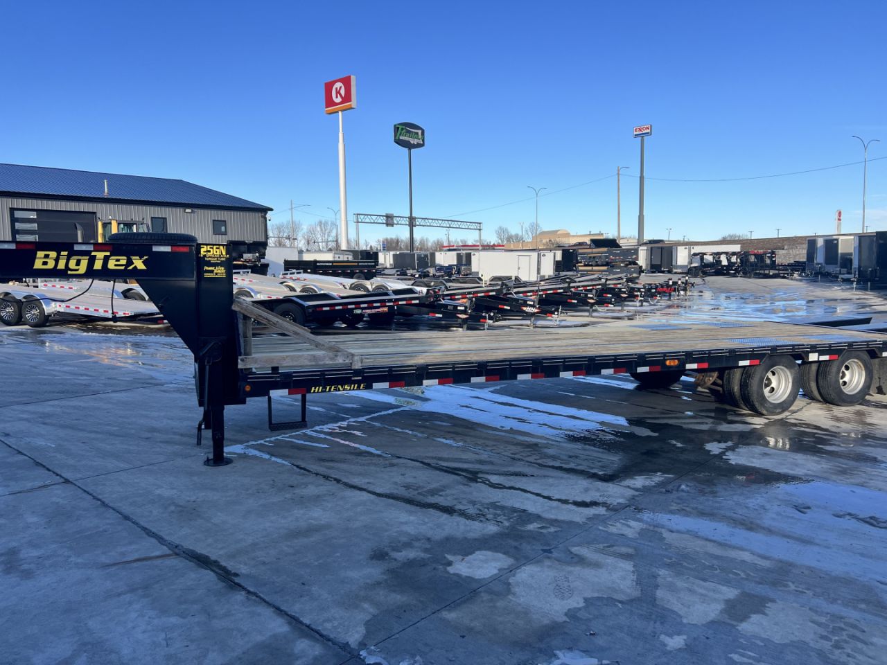 Used 2012 Big Tex Trailers 33ft Gooseneck Bodies