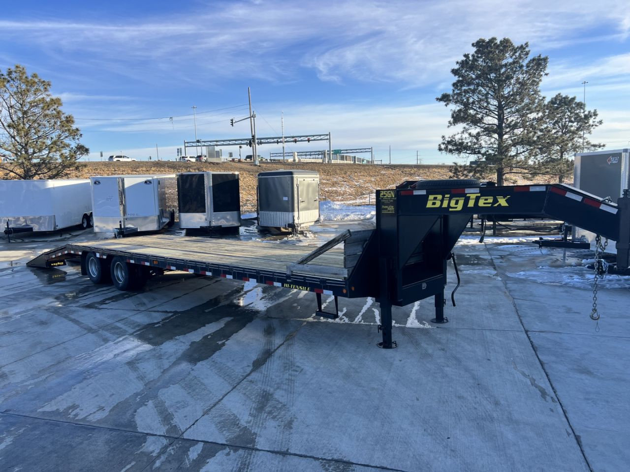 Used 2012 Big Tex Trailers 33ft Gooseneck Bodies