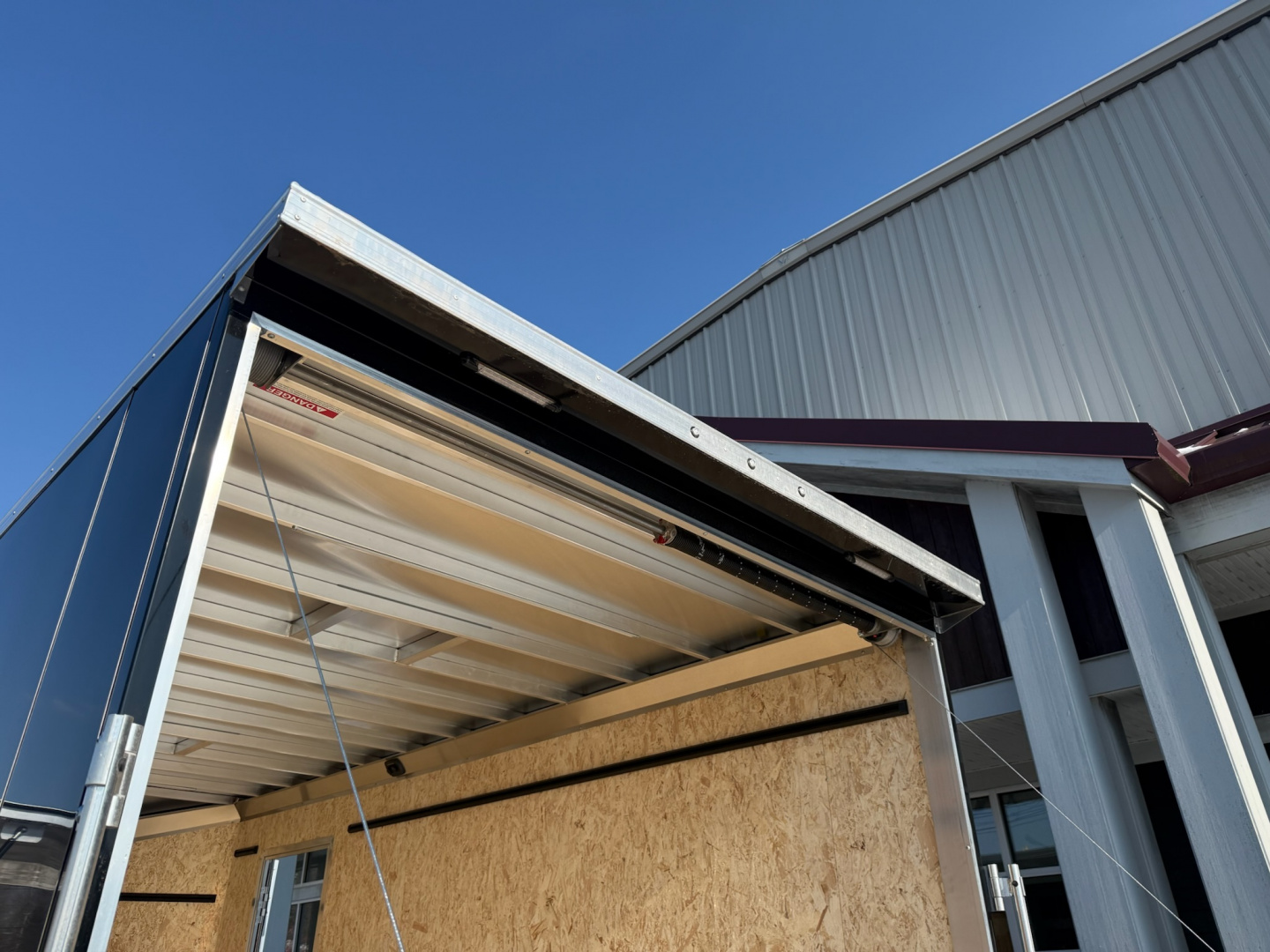 New ATC 7'6"' x 16' + 2' V-Nose Enclosed Cargo Trailer with Ramp Door 7.7K