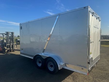 New 2026 CONTINENTAL CARGO VHW7X16/10K TA3 Cargo / Enclosed Trailer PLUS 12"EXTRA HEIGHT