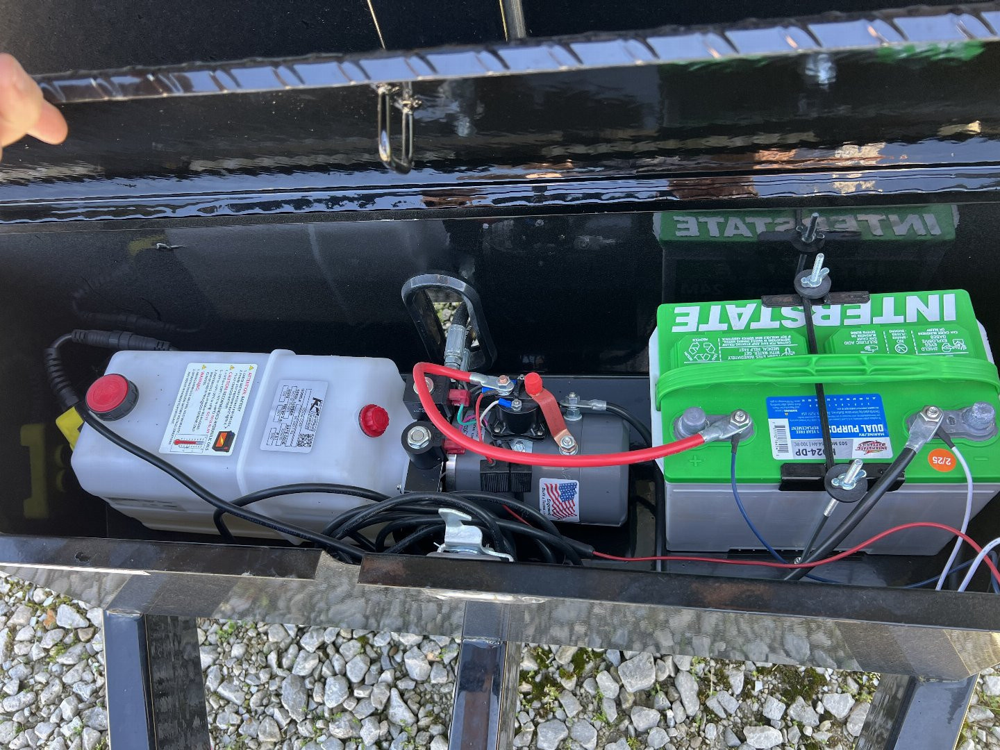 New 2026 Sure-Trac 72 IN x 12 LProfile 10K Single Ram Dump Dump Trailer