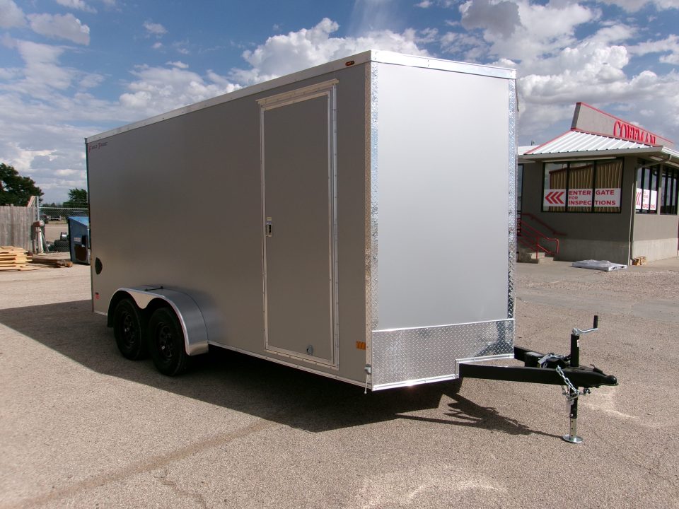 New 2027 Wells Cargo 7x16x7 Fast Trac Deluxe Cargo w/ Ramp 7k