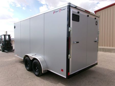 New 2027 Wells Cargo 7x16x7 Fast Trac Deluxe Cargo w/ Ramp 7k