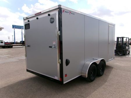 New 2027 Wells Cargo 7x16x7 Fast Trac Deluxe Cargo w/ Ramp 7k