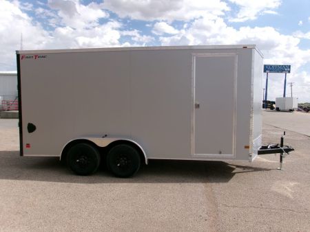 New 2027 Wells Cargo 7x16x7 Fast Trac Deluxe Cargo w/ Ramp 7k