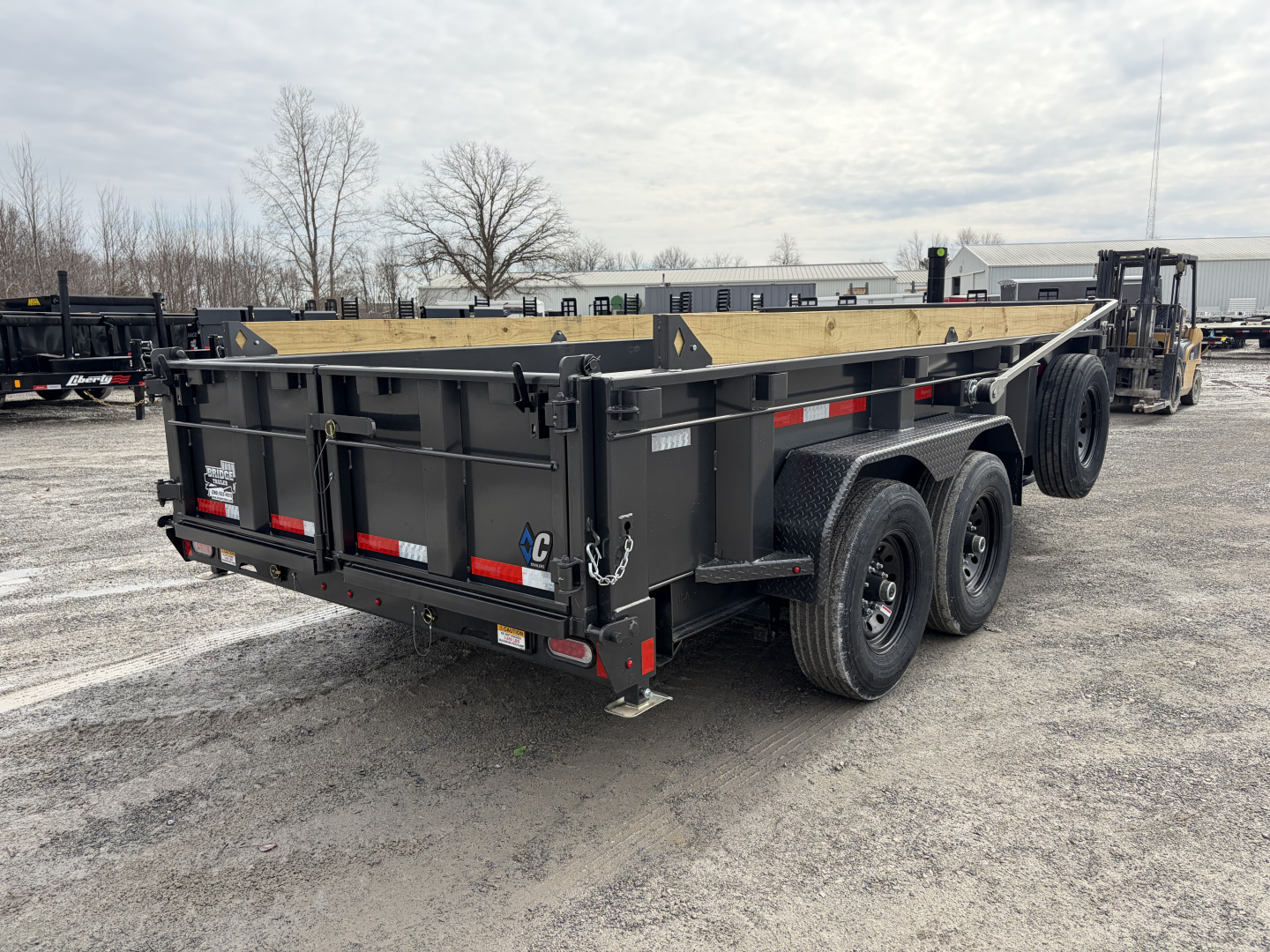 New 2026 Diamond C Trailers LPT207L14X82 (82" X 14') 15.5K Telescopic Dump Trailer