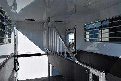 New 2027 Kiefer Manufacturing KRS straight 2H/BP Horse Trailer