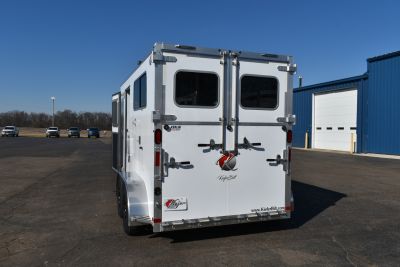 New 2027 Kiefer Manufacturing KRS straight 2H/BP Horse Trailer