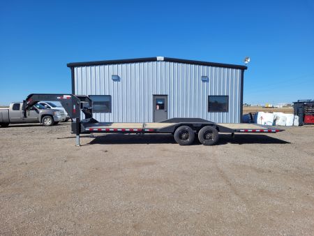 New 2026 Buckshot 102" x 26' Gooseneck Tilt Trailer W/8K Axles
