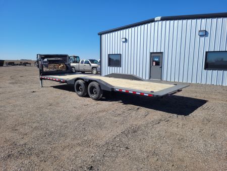 New 2026 Buckshot 102" x 26' Gooseneck Tilt Trailer W/8K Axles