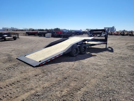 New 2026 Buckshot 102" x 26' Gooseneck Tilt Trailer W/8K Axles