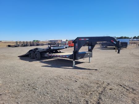 New 2026 Buckshot 102" x 26' Gooseneck Tilt Trailer W/8K Axles
