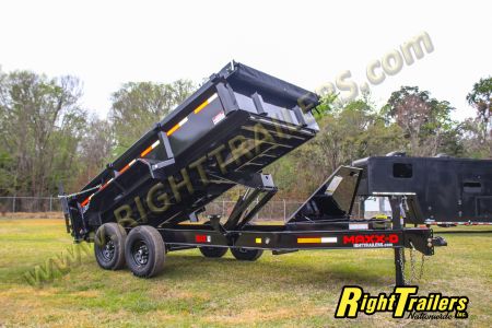 New 2026 7X14 MAXX-D DUMP TRAILER