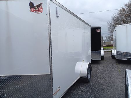 New 2026 Quality Cargo 7X12SA Enclosed Cargo Trailer