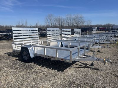 New 2026 Sport Haven 6 X 12 FT ALUMINUM UTILITY TRAILER ALUMINUM DECK STEEL WHEELS