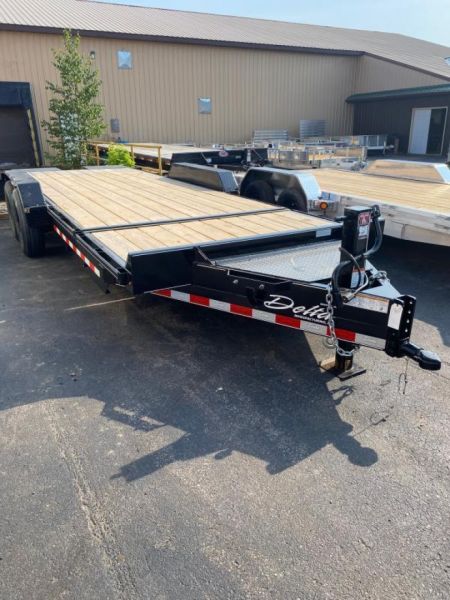 New 2026 Delta Trailer 20' 14K Tilt Equipment Trailer