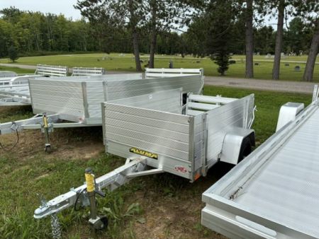 New 2026 Aluma 48  x 6' -24  Solid Sides Utility Trailer