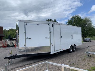 New 2026 American Hauler Sport Hawk 8.5' x 28' 10k Snowmobile Trailer