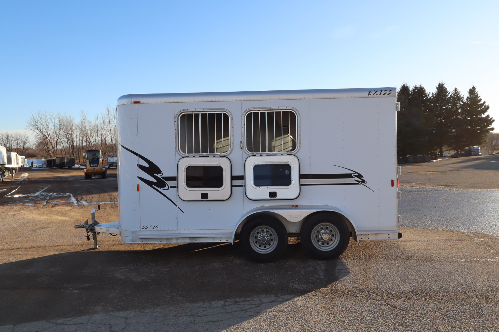 Used 2001 Exiss Trailers 2 Horse BP Trailer